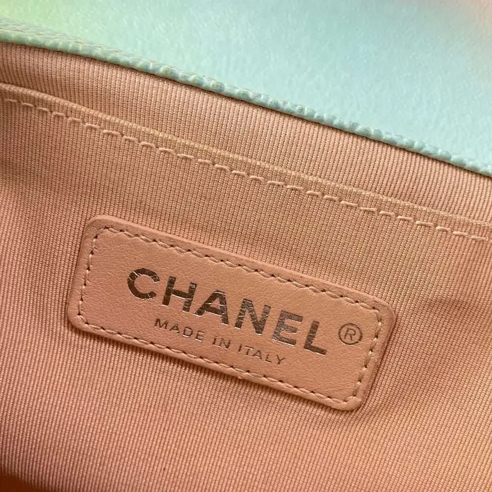 Chanel Shoulder Bag Pink Multi Color